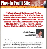 Plug-In Profit Site Affiliate Program