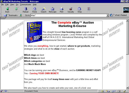 eBay Marketing Secrets